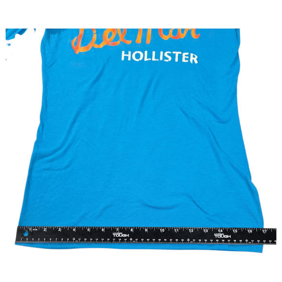 Hollister Co Wom Sz Medium Del Mar Surf Team Y2K 2000s Long Sleeve Top Teen EUC - Picture 3 of 9